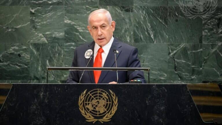 5 frases importantes del discurso de Netanyahu en la Asamblea General de la ONU 9 5 frases importantes del discurso de Netanyahu en la Asamblea General de la ONU