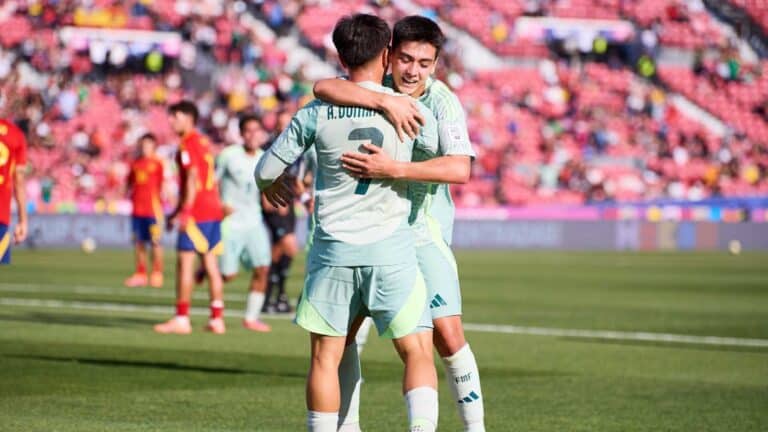 Con Gilberto Moura como figura, México empató 2-2 contra España en el Mundial Sub-20 9 Con Gilberto Moura como figura, México empató 2-2 contra España en el Mundial Sub-20