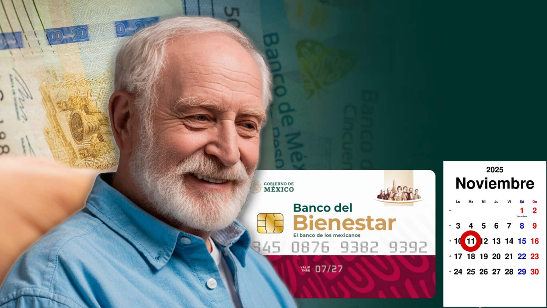 Qué adultos mayores cobran pensión hoy: Más de $6000 para este grupo