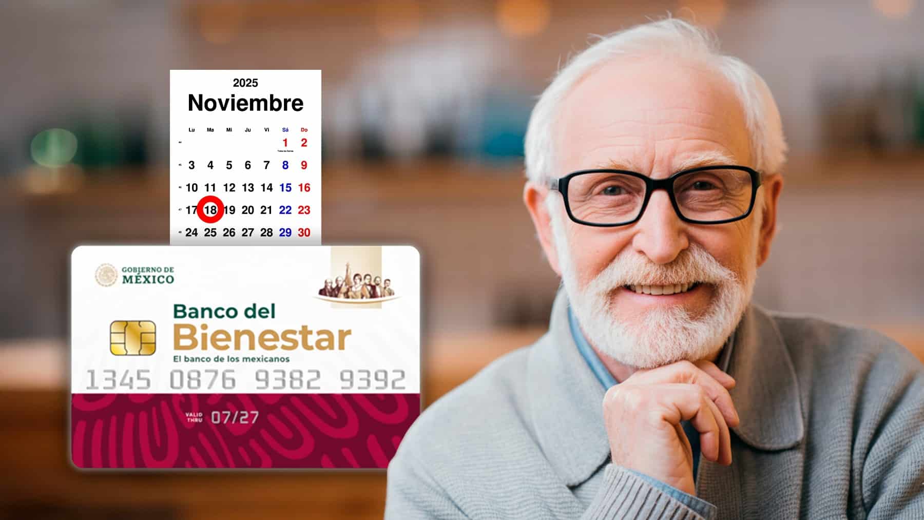 Quiénes reciben su pensión del Bienestar hoy: Más de $6200 para este grupo