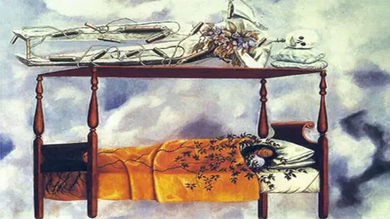Frida Kahlo rompe récords: "El sueño (La cama)" se convierte en la obra más cara de una artista en una subasta 2 Frida Kahlo rompe récords: «El sueño (La cama)» se convierte en la obra más cara de una artista en una subasta