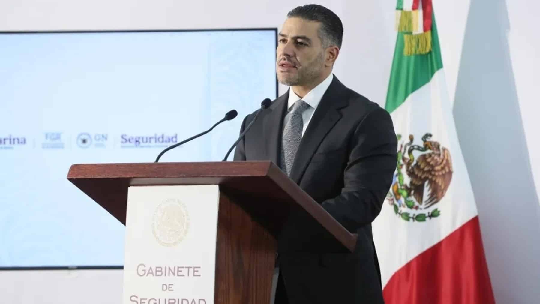 García Harfuch dio detalles sobre la investigación por el asesinato de Carlos Manzo