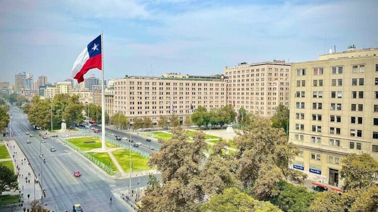Javier Milei recibe al presidente electo de Chile 1 Bandera chilena
