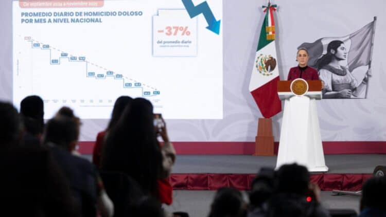 Resultados de la estrategia de seguridad y relación con Estados Unidos son el tema central de la mañanera de hoy 1 mañanera