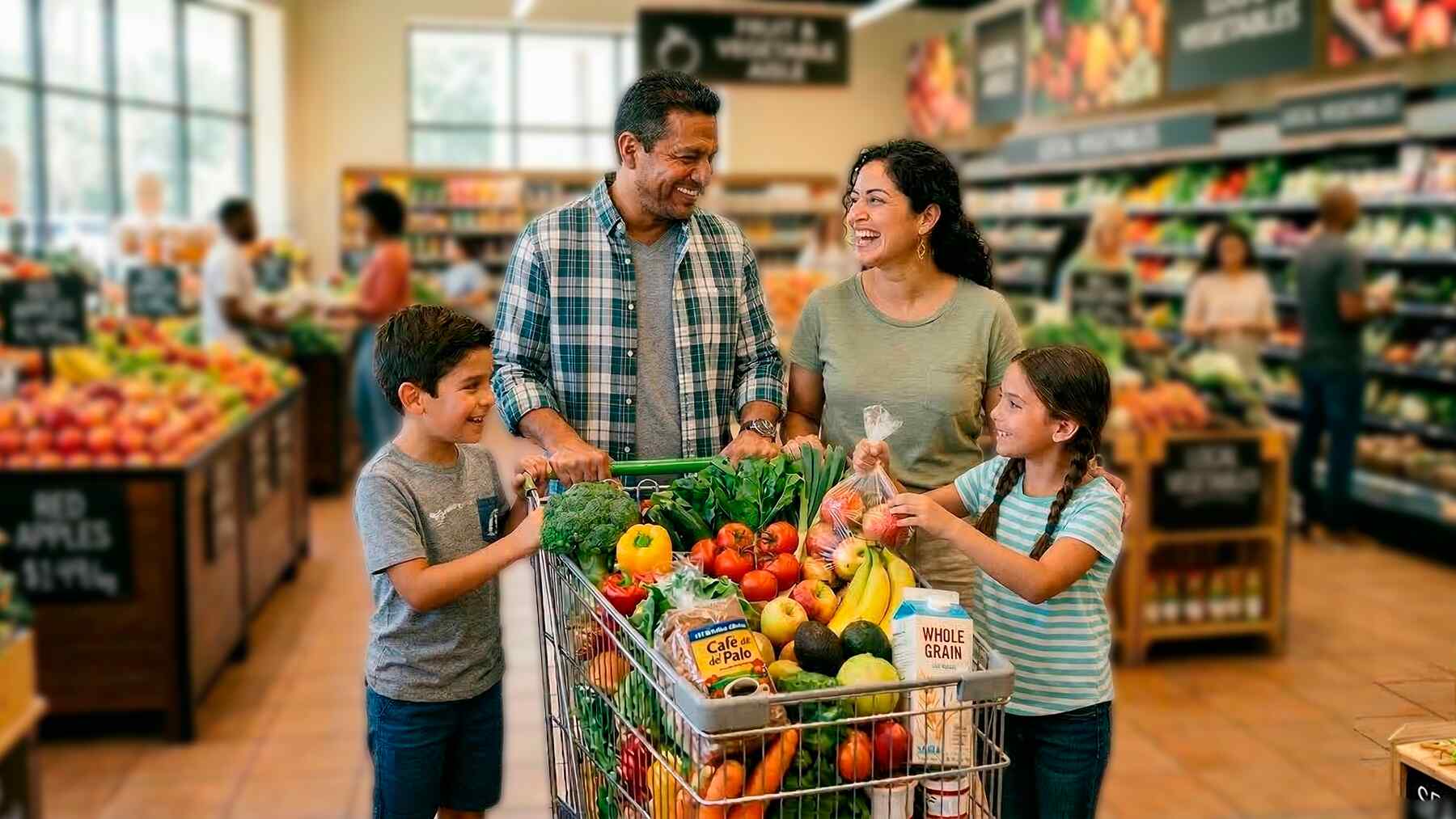 El gobierno de California entregará un dólar por cada uno gastado en alimentos: Quiénes pueden participar en el programa y cómo funciona