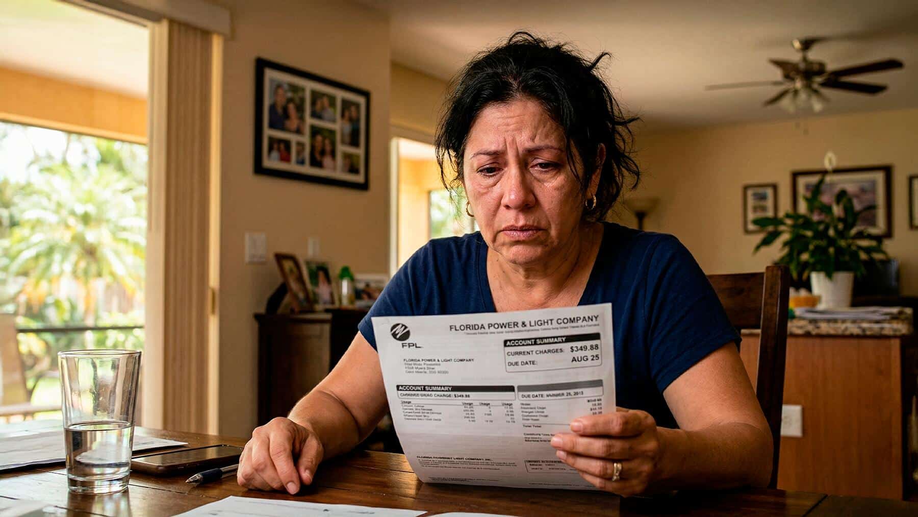 Las familias en Florida no tuvieron respiro en marzo y tampoco lo tendrán en abril: Verán aumentos en sus recibos y no solo en el de luz