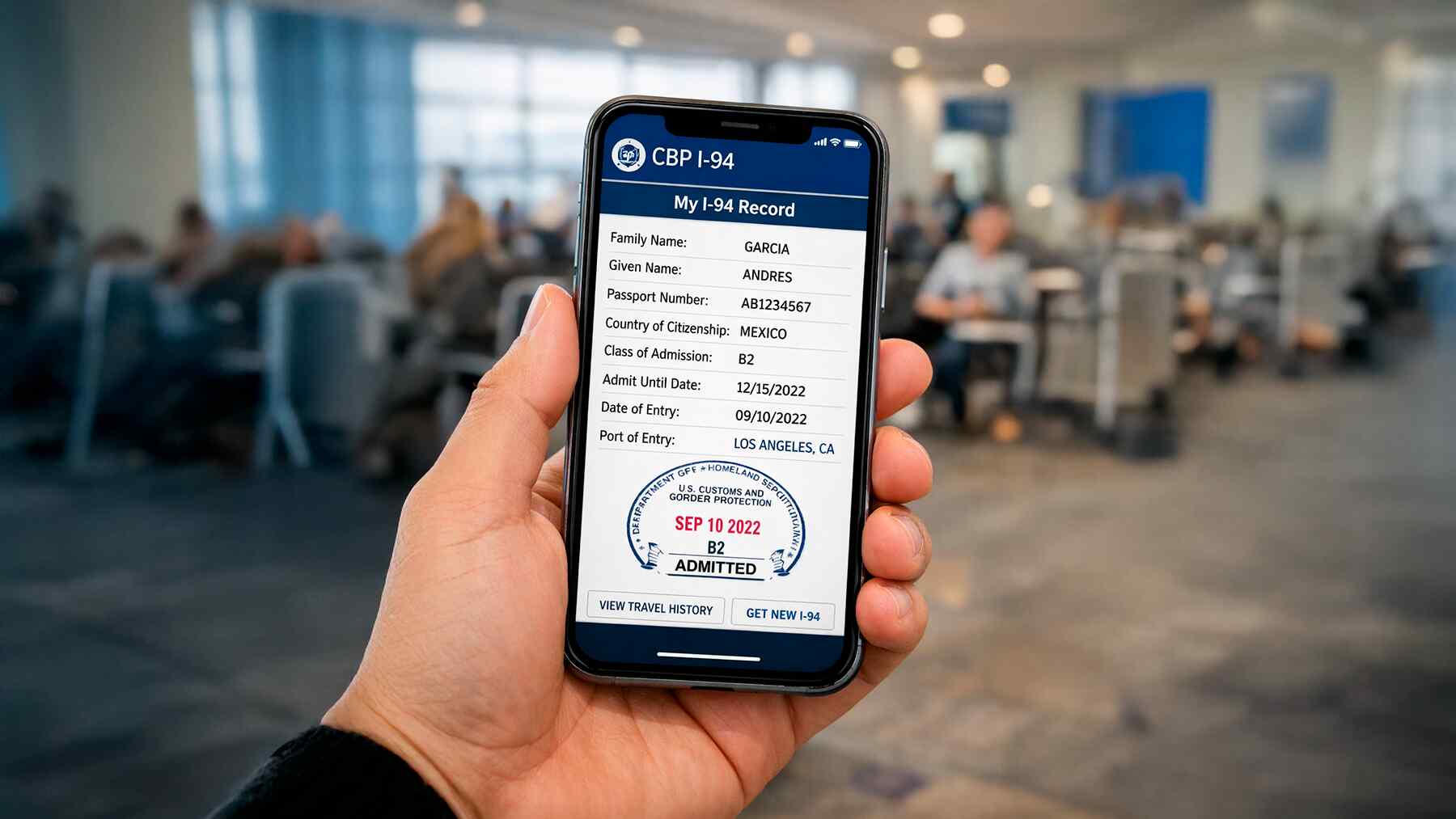 Cómo ver y guardar el I-94 digital desde el celular: Todo lo que necesitas saber