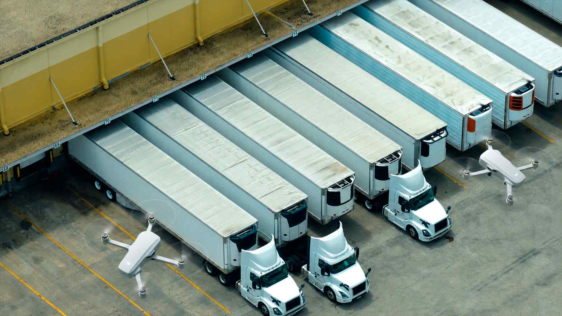 Encuentran solución a una crisis silenciosa que lleva años afectando a miles de camioneros en Estados Unidos: Ojos en el cielo controlados por inteligencia artificial