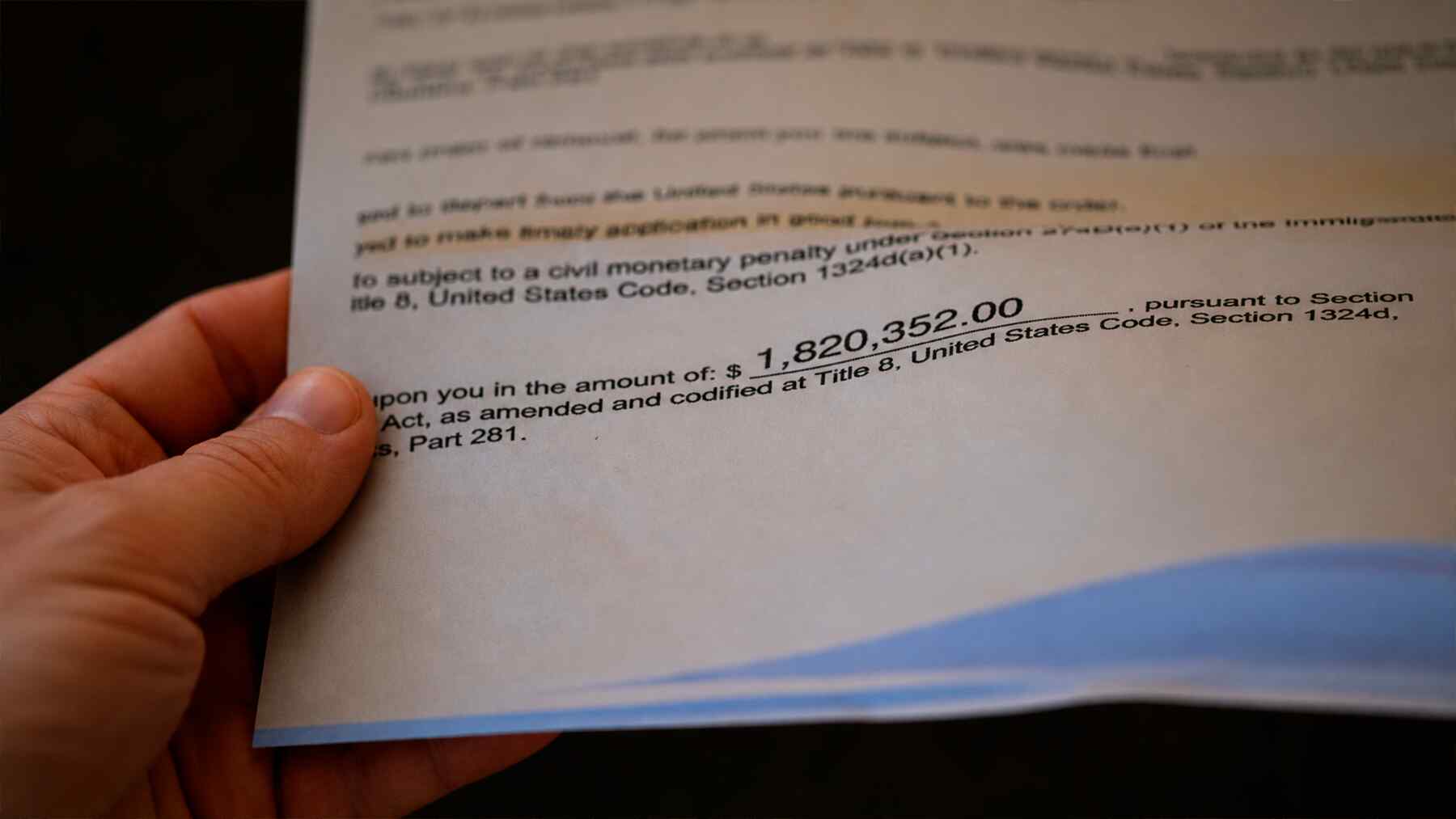 Ignoró una orden de salida de EE. UU. y siguió con su vida, ahora enfrenta una multa de US$1,8 millones
