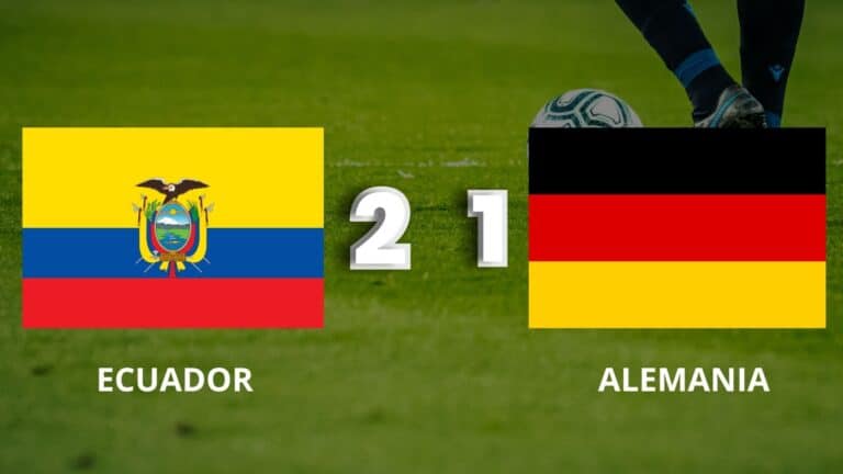 Ecuador venció a Alemania 2-1 y escribió la página más grande de su historia mundialista 1 Ecuador venció a Alemania 2-1 y escribió la página más grande de su historia mundialista
