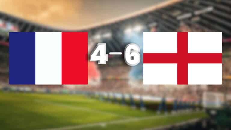 Inglaterra venció 6-4 a Francia y se quedó con el tercer puesto del Mundial 2026 8 Inglaterra venció 6-4 a Francia y se quedó con el tercer puesto del Mundial 2026